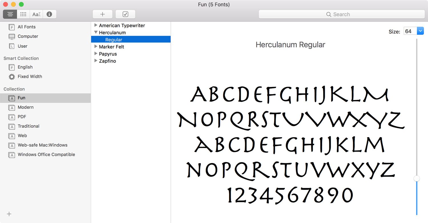 converting mac font to PC